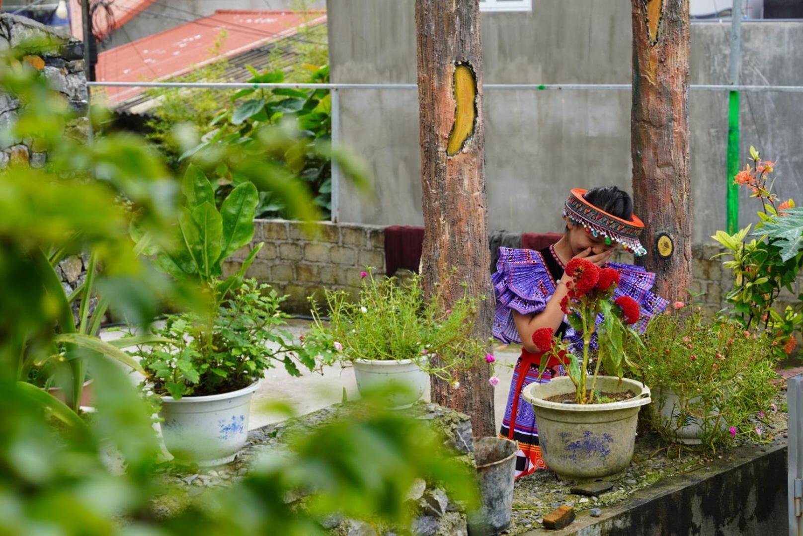 Tom Tep Homestay Ha Giang Esterno foto